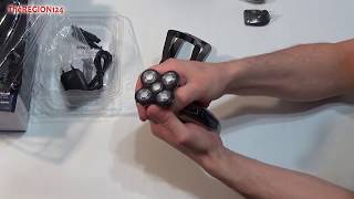 Электробритва SHAVER 5D с Алиэкспресс, распаковка.