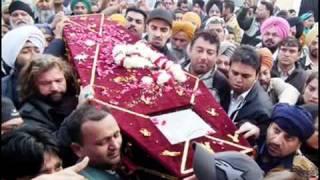 Tribute to Kuldeep Manak...and Funeral video