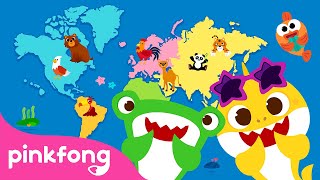 Океаны и континенты с Акулёнком (Oceans and Continents with Baby Shark)