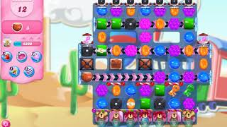 Candy Crush Saga 4457 Epic Fail but Garden Harvest Animation at End!