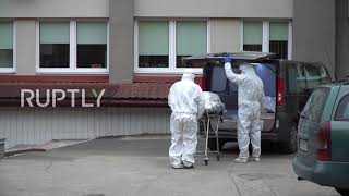 Latvia: Riga hospital opens mortuary and ER in garage as COVID cases surge