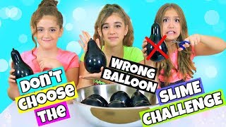 Don't Choose The Wrong Balloon Slime Challenge Part 2!