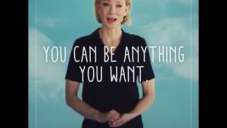 Monday Motivation from Cate Blanchett