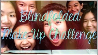 Blindfolded Make Up Challenge! | Robee Ng