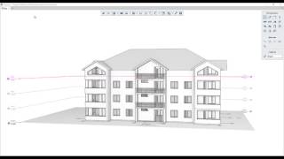 Новые возможности Renga Architecture. Стили отображения вида на чертеже