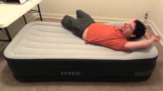 Intex Deluxe Pillow Rest Raised Bed Demo