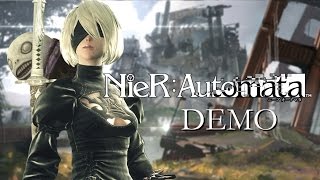 #1【NieR:Automata 】 ニーアオートマタ体験版実況プレー【DEMO】