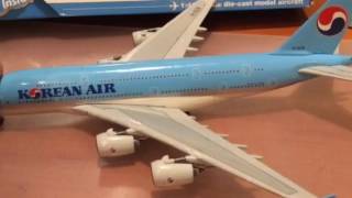 А380-800 Korean Air 1:400 model scale
