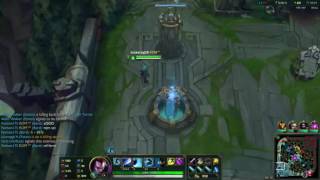 Sea Demon yasuo costum skin gameplay!