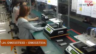 CẬN CẢNH LÀM VIỆC TẠI XƯỞNG -  VIỆC LÀM ĐIỆN TỬ