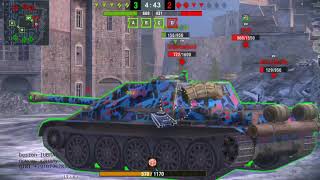Charioteer+FV4005 обзор.Обновление 6.0 WoT Blitz#UBRA