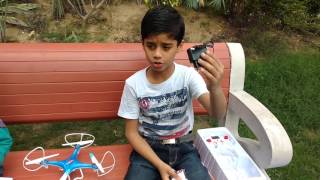 Toy Drone Unboxing & Review in Hindi - The Kids Logic