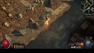лабиринт path of exile. огненный вождь 71 лвл.