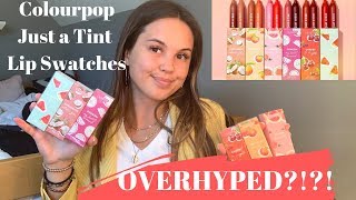 Just A Tint Colourpop Lip Swatch | Sydney Tobolski