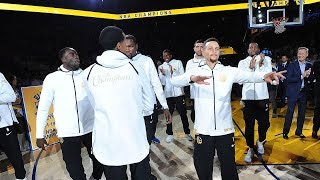 Warriors Mini-Movie: 2017 Championship Ring Ceremony and Banner Unveiling