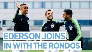 THE TEAM PREPARE AHEAD OF FULHAM | MAN CITY TRAINING
