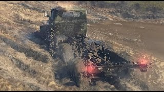 SpinTires Multiplayer || The Hill - E06 || WTF