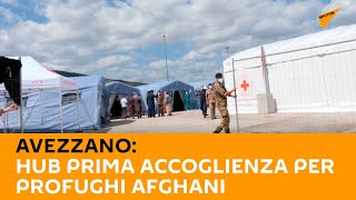 Avezzano: hub prima accoglienza per profughi afghani