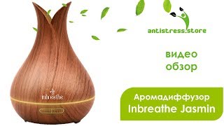 Аромадиффузор Inbreathe Jasmine. Увлажнитель дерево (красное) обзор | Antistress.Store