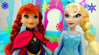 Игры для девочек - Эльза и Анна Холодное сердце