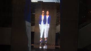 DIGITAL KONNECT        Ecrans led vitrines EMPORIO ARMANI