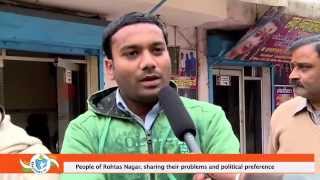 Residents of Rohtas Nagar Assembly Constituency sharing their problems