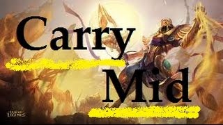 Mid Azir vs Lux ranked full game s6