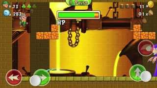 Lep's World 2, Castle, Level 8-8 +BOSS walkthrough with all 3 Gold Pots (Android and iOS game app)