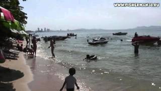 Пляж Паттая, Джомьтиен у отеля V8 Seaview Hotel, D Varee Jomtien Beach Hotel Тайланд