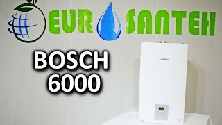 ГАЗОВЫЙ КОТЁЛ: "BOSCH 6000" ОБЗОР ОТ EUROSANTEH