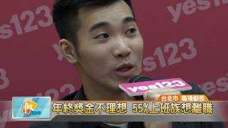20161212 年終獎金不理想  55%上班族想離職 (凱擘大台北數位新聞)