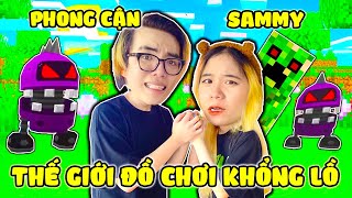 PHONG CẬN VÀ SAMMY VƯỢT NGỤC KHỎI CĂN PHÒNG ĐỒ CHƠI SIÊU TO KHỔNG LỒ TRONG MINECRAFT