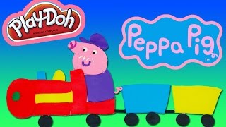 Play Doh Peppa Pig Grandpa Pig Little Train Playdough toy