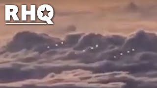 Multiple UFOs Spotted Over The China Sea (VIDEO)