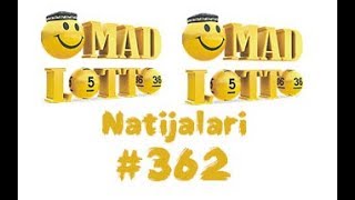 Omadlotto №362 tiraj natijalari | Результаты тиража №362 от 16.09. 2017 лотереи Омад лотто
