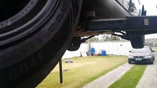 Pneu Comendo por dentro - Braço Axial