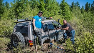 Жесткое рубилово! План-банан или Не все вернулись назад! Pajero, УАЗ Патриот, Jimny. OffRoad