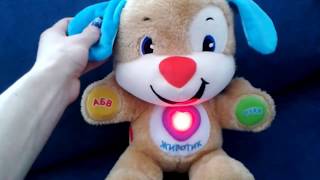 УЧЕНЫЙ ЩЕНОК  Fisher Price видео | Собачка фишер прайс обзор