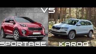 Skoda Karoq vs New KIA Sportage