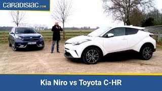 Comparatif 2017 - Kia Niro vs Toyota C-HR : les petits nouveaux