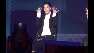 HD Xiao Zhan sexy singing dance focus (Do you miss me?)  XNine concert 2018肖战
