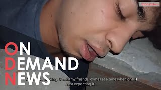 Turkey Earthquake Survivor Bids GOODBYE To Family In Video