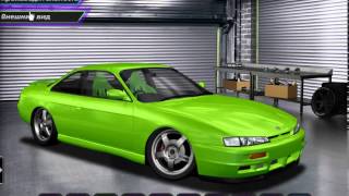 Игра Drift Sports. Обзор Авто Nissan Silvia S14.