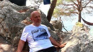 Сатсанг Олега Семёнова  Крым, Балаклава, пляж Инжир 10-09-2017