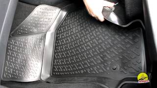 Обзор ковриков в салон Skoda Octavia A5 - Полиуретановые коврики в салон LADA LOCKER