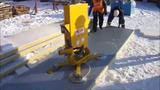 Вакуумный захват VacuBoy Glass для монтажа сэндвич-панелей