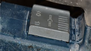 Bosch GSH 11 E \ Вывалилась кнопка включения \ Как починить кнопку в 11 боше