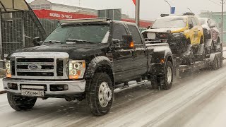 Полноценная ФУРА по цене нового УАЗа. Ford F450. Ставим Пневму.