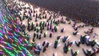 3000 JEDI vs 40000 ROMANS - Ultimate Epic Battle Simulator