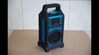 Радио колонка DURAMAXX Baustellenhero (Bluetooth, SD, USB, FM, AUX)